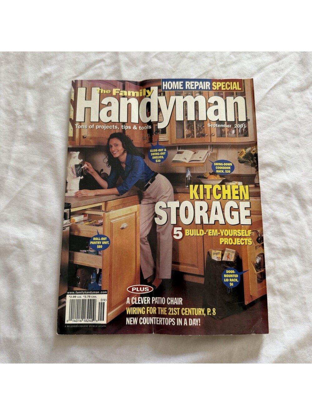 The Family Handyman September 2001 - 5 Kitchen Storage Projects!